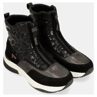 Полусапоги женские Anekke 39372-052 высокие черные