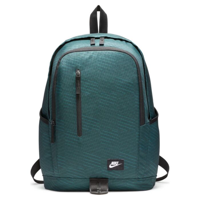 Рюкзак городской Nike All Access Soleday Print (25 л) на молнии с отделением для ноутбука зеленый BA5231-332 