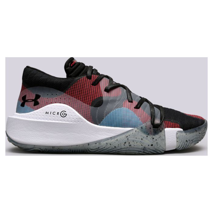 Кроссовки мужские Under Armour Spawn Low 3021263-002 баскетбольные разноцветные 