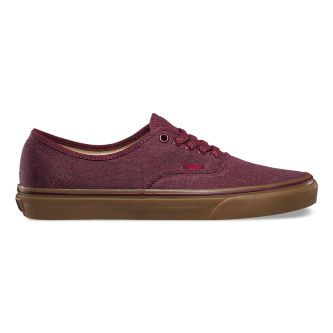 Кеды Vans Authentic Washed Canvas V4MKIL9 бордовые