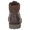 Ботинки мужские Wrangler Arch Fur Wm02020-030 зимние кожаные коричневые - Ботинки мужские Wrangler Arch Fur Wm02020-030 зимние кожаные коричневые