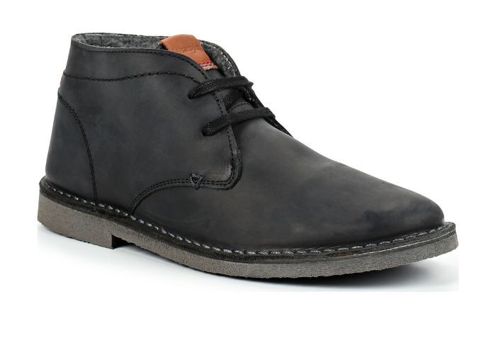 Зимние мужские ботинки Wrangler Churlish LTH Fur S WM182955-62 черные 