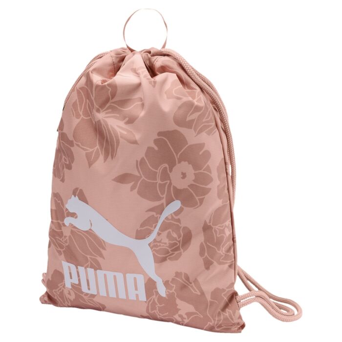 Сумка-мешок Puma Originals Gym Sack женская на шнуре с одним отделением розовая 7481207 