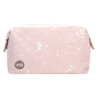 (Уценка) Пенал косметичка Mi-Pac Wash Bag Splattered Pink розовый