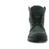 Зимние ботинки Palladium Pampa Sport Cuff Wps 72992-309 кожаные зеленые - Зимние ботинки Palladium Pampa Sport Cuff Wps 72992-309 кожаные зеленые