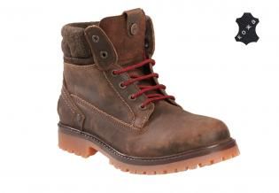 Зимние мужские ботинки Wrangler Yuma Creek Felt Fur WM122001/F-163 коричневые Отличные мужские ботинки от Wrangler выполнены из коричневого нубука.
Вы можете носить данную модель ранней весной, осенью и зимой. Не взирая на погодные условия, Вы можете наслаждаться как городскими индустриальными пейзажами, так прохладными вечерами вдали от города =))
Цвет черного дерева выразит Вашу любовь к строгому стилю, а коричнево-красные шнурки подчеркнут Вашу индивидуальность.
