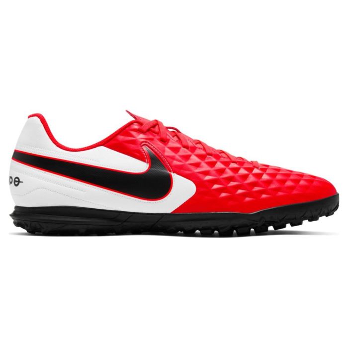 Бутсы мужские Nike Legend 8 Club Tf AT6109-606 кожаные футбольные красные 