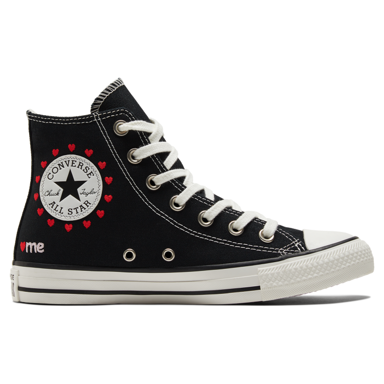 Converse transparente noir clearance