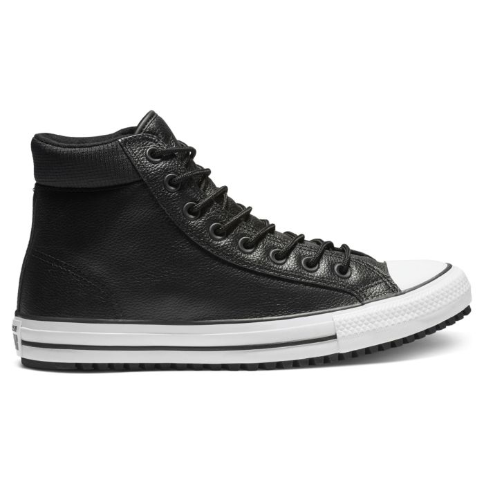 Кеды Converse Chuck Taylor All Star Boot Pc 162415 кожаные высокие зимние черные 