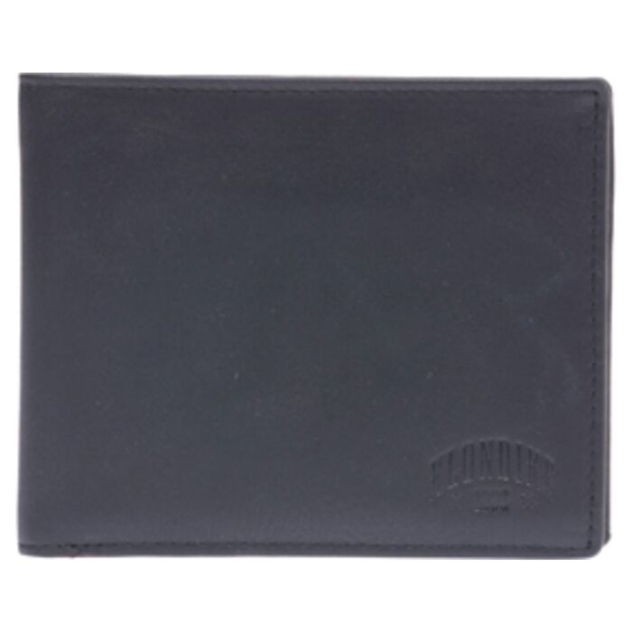 Бумажник KLONDIKE 1896 Dawson KD1120-01, натуральная кожа, черный 