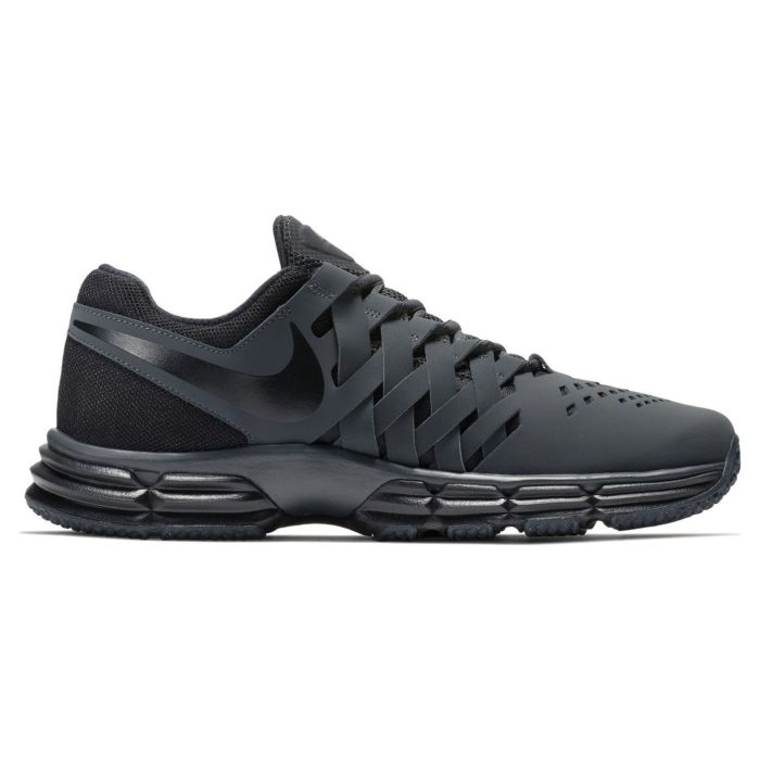 Беговые кроссовки мужские Nike Men&#039;S Nike Lunar Fingertrap Training Shoe 898066-010 низкие легкие для бега черные 