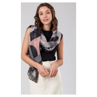 Палантин Anekke 38480-062 разноцветный 186х90см.