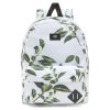 Рюкзак городской Vans Old Skool II Rubber Co. Floral белый - Рюкзак городской Vans Old Skool II Rubber Co. Floral белый