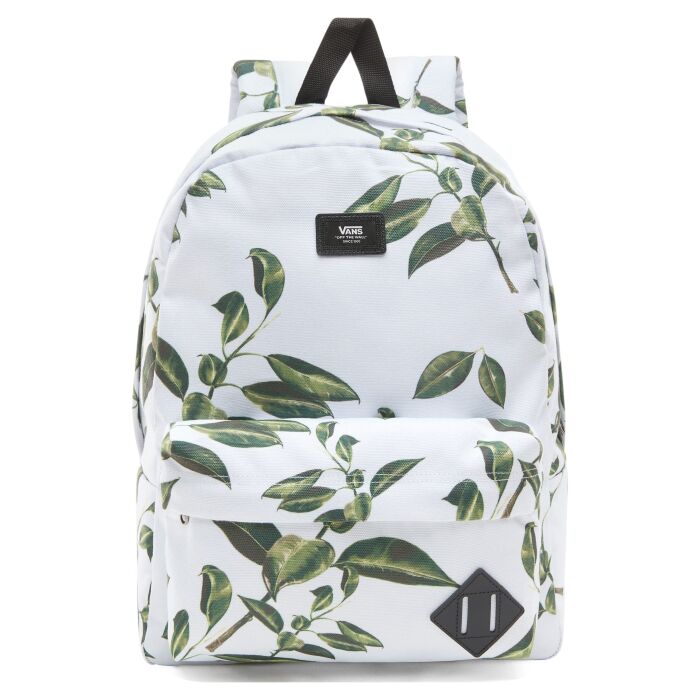 Рюкзак городской Vans Old Skool II Rubber Co. Floral белый 