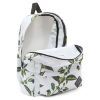 Рюкзак городской Vans Old Skool II Rubber Co. Floral белый - Рюкзак городской Vans Old Skool II Rubber Co. Floral белый