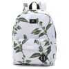 Рюкзак городской Vans Old Skool II Rubber Co. Floral белый - Рюкзак городской Vans Old Skool II Rubber Co. Floral белый