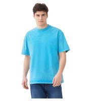 Футболка унисекс NCF Garment Dye Snow Washing ESC24003A-GD07 голубая