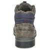 Ботинки мужские Wrangler Yukon Fur S Wm02160-56 кожаные серые - Ботинки мужские Wrangler Yukon Fur S Wm02160-56 кожаные серые