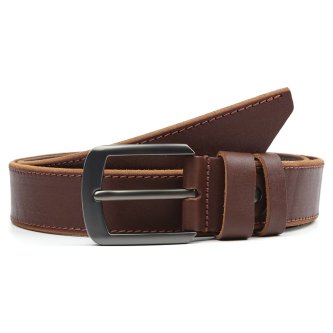 Ремень мужской Fabretti FR2579-12 кожаный коричневый