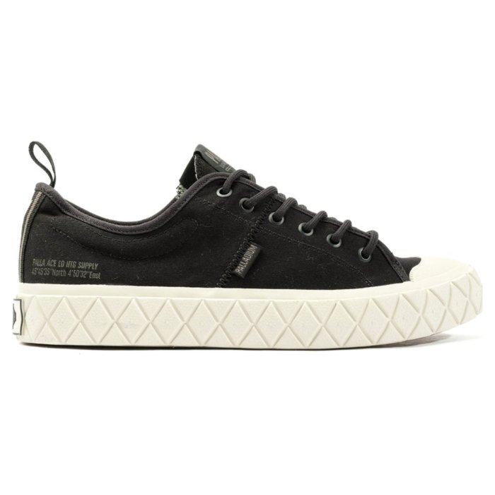 Кеды Palladium Palla Ace Lo Supply 78571-008 текстильные черные 