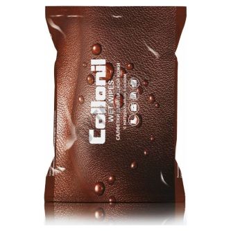 Салфетки влажные Collonil для ухода за гладкой кожей с натуральным воском