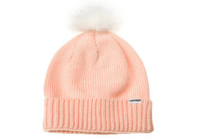 Шапка Converse FUR POM KNIT 562421 розовый