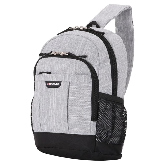 Рюкзак для 13&quot; ноутбука Wenger (12 л) швейцарский на одно плечо серый 2610424550 