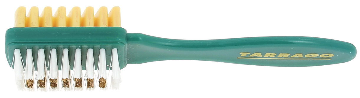 Щетка комбинированная для замши/нубука/велюра Tarrago