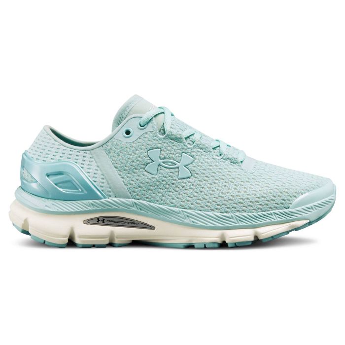 Кроссовки женские Under Armour Ua W Speedform Intake 2 Seaport / Ivory / Seaport 3000290-300 низкие текстильные голубые 