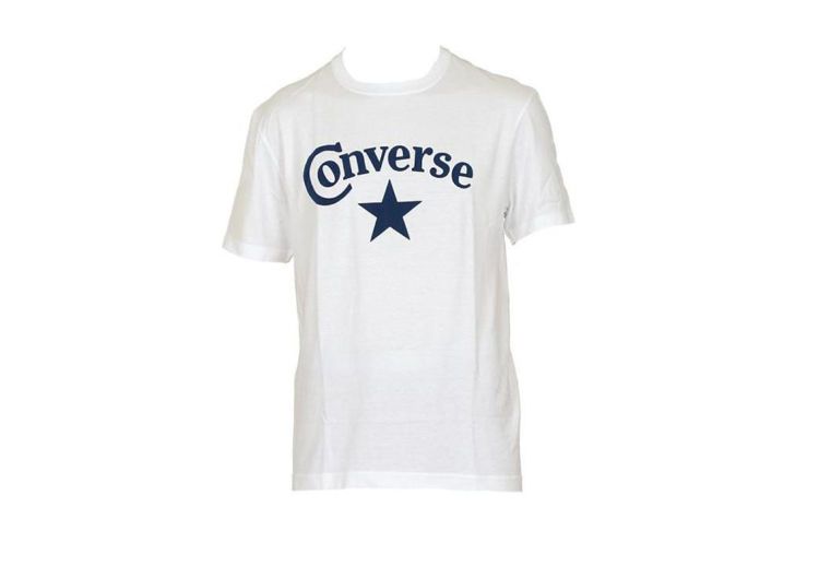 Купить футболка мужская Converse (конверс) Core A Star Crew T белая ...