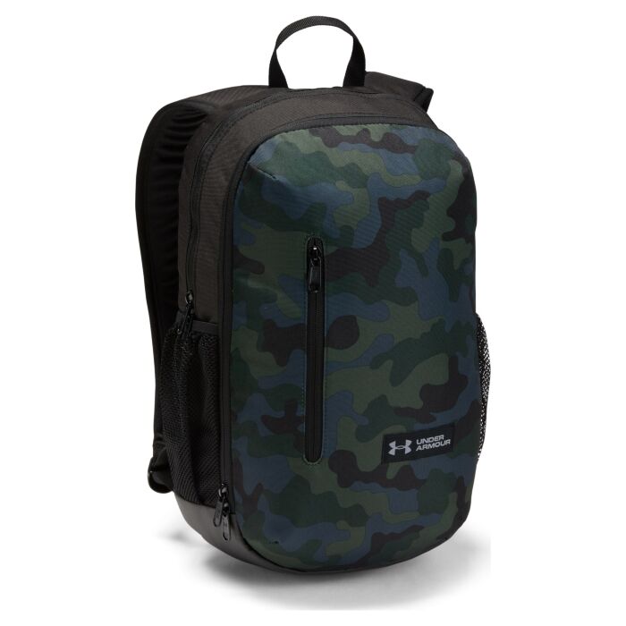 Рюкзак городской Under Armour Roland (17 л) водонепроницаемый с двумя отделениями зеленый 1327793-290 