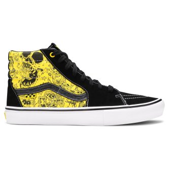 Кеды Vans Mn Skate Sk8-Hi (Spongebob) Gig VA5FCCZAU высокие черные