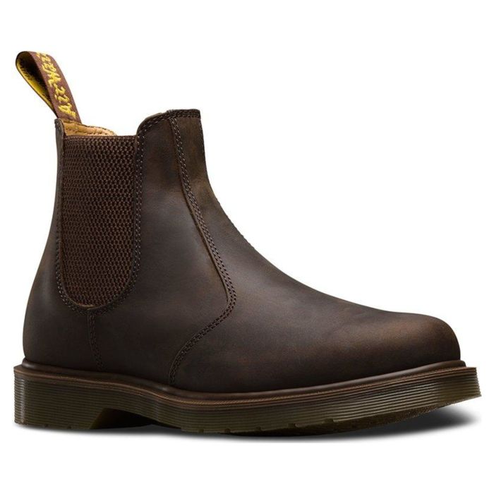Ботинки Dr.Martens Chelsea Boot STANDARD 11853201 кожаные высокие коричневые 