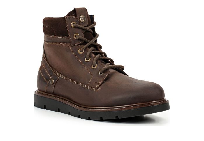 Зимние мужские ботинки Wrangler Tucson LTH Fur S WM182014-30 коричневые 