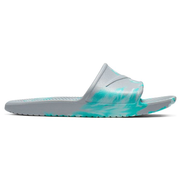 Пантолеты женские Nike Wmns Kawa Shower Marble BQ9066-001 пляжные голубые 