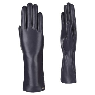 Перчатки женские Fabretti 12.94-12S кожаные темно-синие