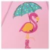 Зонт детский ArtRain 1419-03 с проявляющимся рисунком и свистком розовый - Зонт детский ArtRain 1419-03 с проявляющимся рисунком и свистком розовый