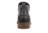 Кожаные мужские ботинки Wrangler Hill Zip WM182021-56 серые - Кожаные мужские ботинки Wrangler Hill Zip WM182021-56 серые