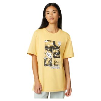 Футболка унисекс Converse Comic Graphic T-Shirt 10023284746 желтая