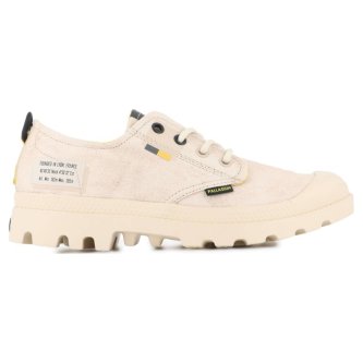 Ботинки Palladium Pampa Ox Surplus 74446-210 текстильные бежевые