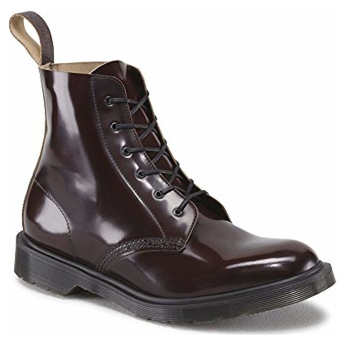 Ботинки мужские Dr.Martens 6 Eye Boot HERITAGE 16076600 кожаные высокие классика коричневые 