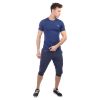Футболка мужская Anta 85817153-1 спортивная с коротким рукавом синяя - Футболка мужская Anta 85817153-1 спортивная с коротким рукавом синяя