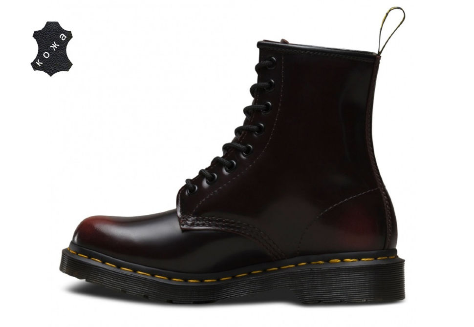 dr martens 1460 arcadia cherry red
