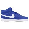 Кроссовки мужские Nike Court Vision Mid CD5466-400 кожаные синие - Кроссовки мужские Nike Court Vision Mid CD5466-400 кожаные синие