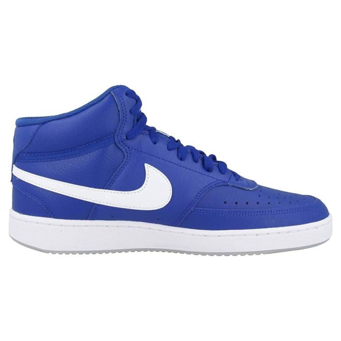 Кроссовки мужские Nike Court Vision Mid CD5466-400 кожаные синие 