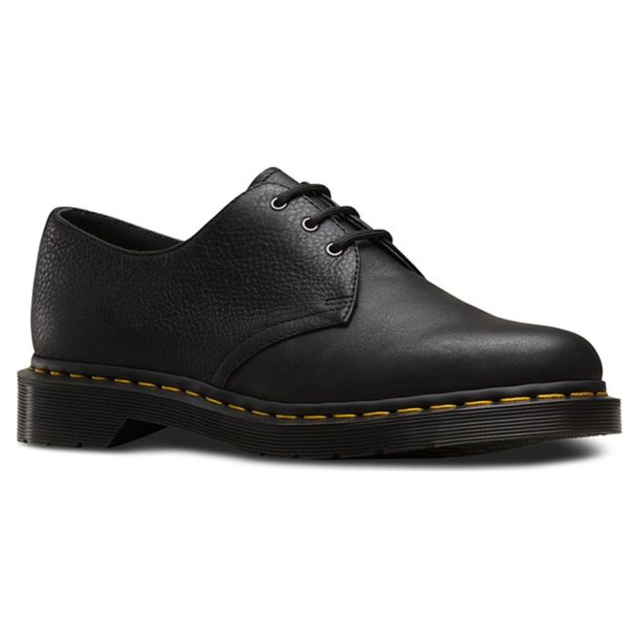 Ботинки мужские Dr.Martens 1461 3 Eye Shoe HERITAGE 21144001 кожаные низкие классика черные 