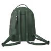 Рюкзак кожаный OrsOro DW-844/2 женский на молнии с одним отделением зеленый - Рюкзак кожаный OrsOro DW-844/2 женский на молнии с одним отделением зеленый
