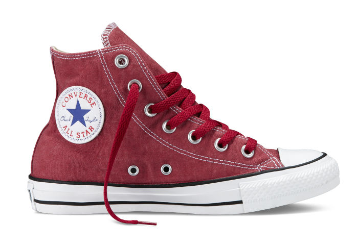 Кеды Converse (конверс) Chuck Taylor All Star 136846 красные &nbsp;&nbsp;Кеды Converse (конверс) Chuck Taylor All Star 136846 прекрасно дополнят любой образ.Верх кед выполнен из &quot;вываренной&quot; ткани, что придает особенно стильный вид этим кедам. Кожаный &nbsp;логотип Converse аккуратно пришит на своем обычном месте.