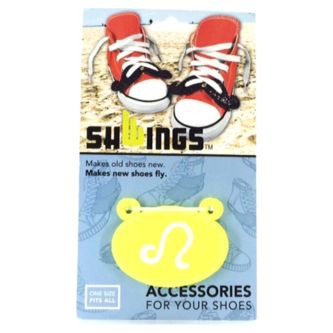 Аксессуары для кед крылья Zodiac sign Yellow 11607 желтые