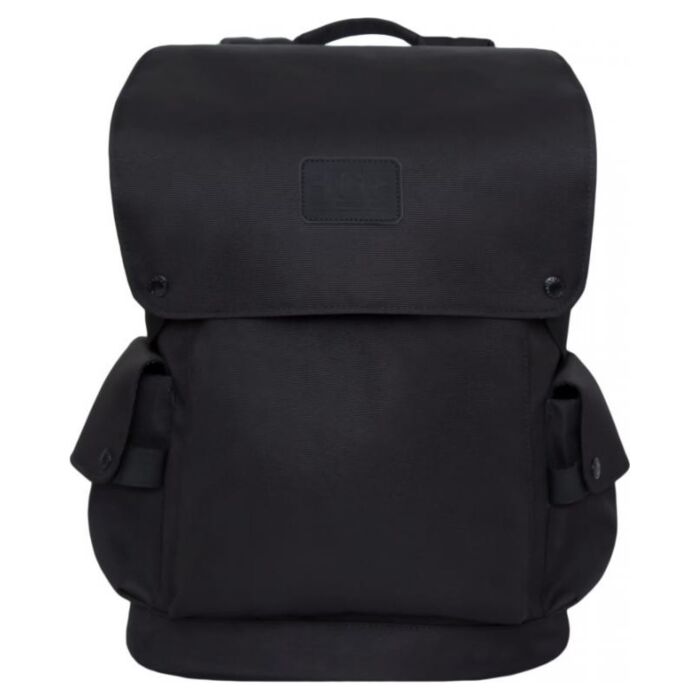 Рюкзак молодежный GRIZZLY мужской c одним отделением, помещается формат А4 RQ-904-2/3 черный 